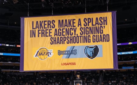 Lakers Make a Splash in Free Agency, Signing Grizzlies' Sharpshooting Guard