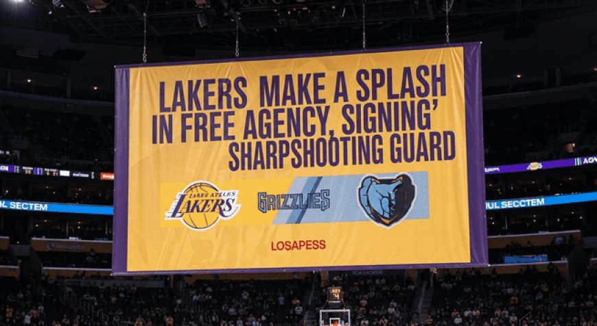 Lakers Make a Splash in Free Agency, Signing Grizzlies' Sharpshooting Guard