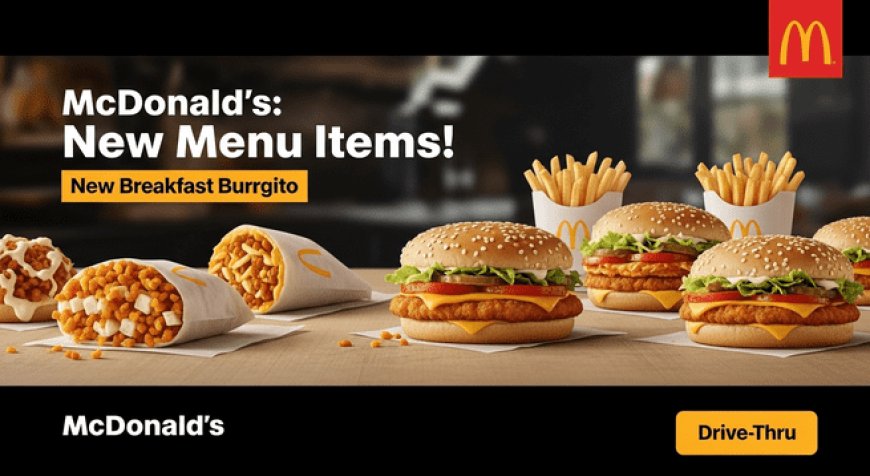McDonald's Unveils Menu Revolution: Snack Wraps Make Triumphant Return as Spicy McMuffins Debut Nationwide