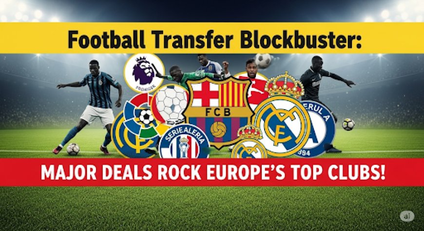 Football Transfer Blockbuster: Major Deals Rock Europe's Top Clubs!